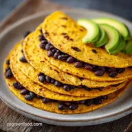 5 Ingredient Black Bean Taco in 20 Min
