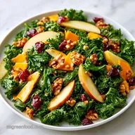 Apple Kale Salad for 4 Servings