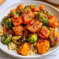 Autumn Harvest Quinoa Bowl with Roasted Squash