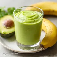 Creamy Avocado Banana Smoothie Recipe