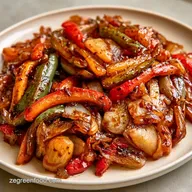 Balsamic Peppers and Onions in 25 Minutes