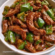 Beef and Green Pepper Stir Fry Meal Prep