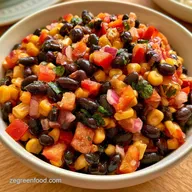 Black Bean Corn Salad in 10 Minutes