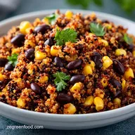 One-Pot Black Bean Quinoa Bowl
