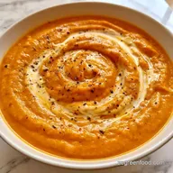 Creamy Sweet Potato Soup for 6 Servings