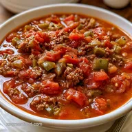 Crockpot Green Pepper Soup for 8 Servings