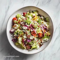 Detox Chopped Salad with Ginger Dressing