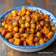 Easy Roasted Chickpea Bowl: Meal Prep
