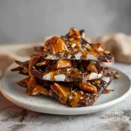 Date Bark: No Bake Chocolate Peanut Butter Treat