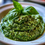 Nut Free Basil Pesto in 10 Minutes