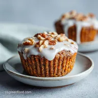 Vegan Gluten Free Carrot Cake Energy Bite with Walnuts: 10 Minutes