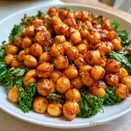Chickpea Kale Salad with Tahini
