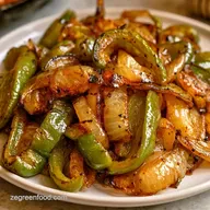 Saut&eacute;ed Green Peppers in 25 Minutes