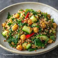 Simple Quinoa Power Salad for Meal Prep