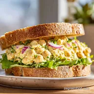 Smashed Chickpea Salad Sandwich Filling