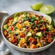 Southwest Quinoa Bowl with Lime Dressing