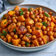 Sweet Potato Chickpea Bowl Meal Prep