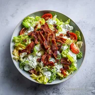Vegan Cobb Salad with Coconut Bacon