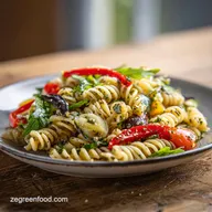 Vegan Pasta Salad with Italian Dressing