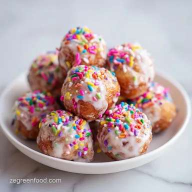 Banana Donut Holes: 20-Minute Air Fryer Recipe Recipe Card