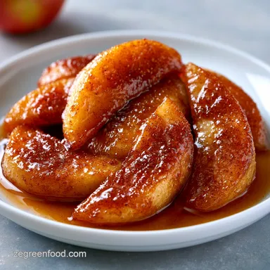 Air Fryer Apples in 15 Minutes Recipe Card