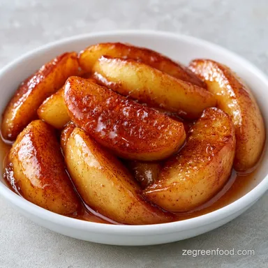 Air Fryer Apples in 15 Minutes