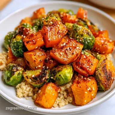 Autumn Quinoa Bowl for 4 Servings