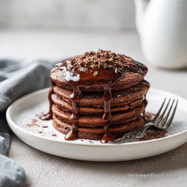 Chocolate Protein Pancakes in 15 Minutes: Fluffy and Tender
