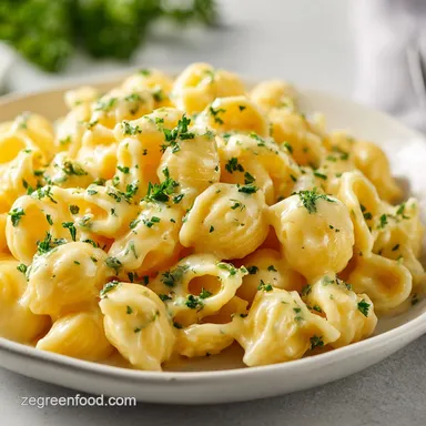 Creamy Vegan Mac and Cheese in 20 Min Recipe Card