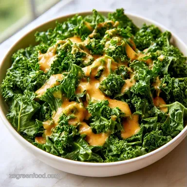 Fall Kale Salad Dressing in 5 Minutes Recipe Card
