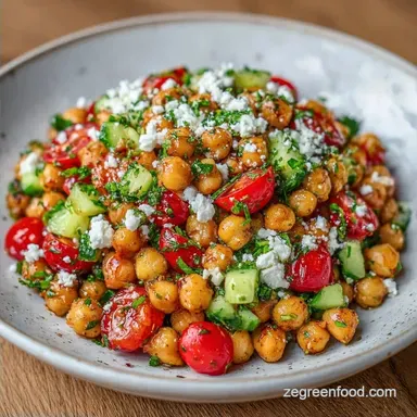 Famous Chickpea Salad Recipe Meal Prep