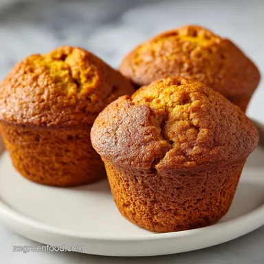 Pumpkin Muffins: Velvety and Baked Recipe Card