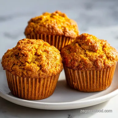 Pumpkin Muffins: Velvety and Baked