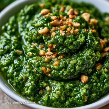 Gotham Green Pesto in 10 Minutes Recipe Card