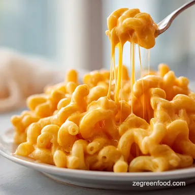 Halloween Mac and Cheese in 30 Minutes Recipe Card