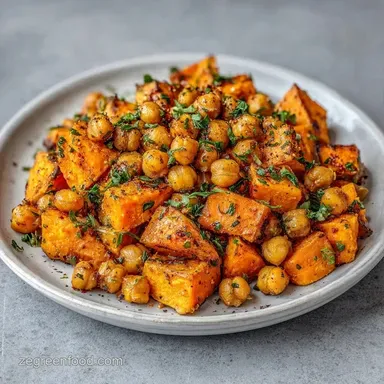 Buddha Bowl with Crispy Chickpeas Recipe Card