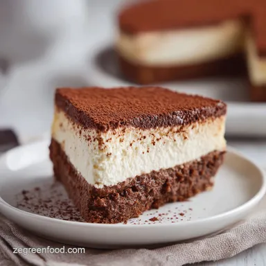 Tiramisu Cheesecake: Creamy Italian-American Recipe in 105 Minutes Recipe Card