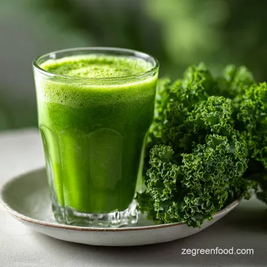 Kale Pineapple Smoothie for Inflammation in 5 Mins