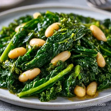 Kale White Bean Bowl for 4 Servings