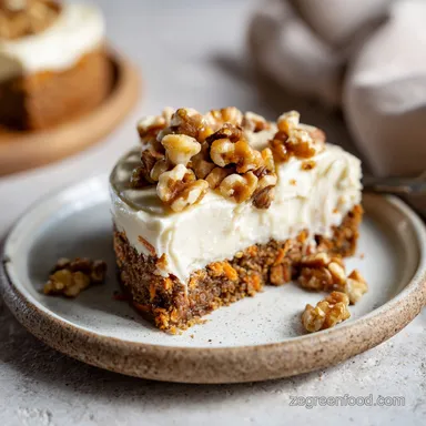 No Bake Carrot Cake Cheesecake in 30 Minutes (Silky Texture)