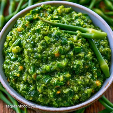 Garlic Scape Pesto in 10 Minutes