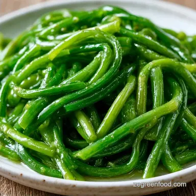Pickled Garlic Scapes: Refrigerator