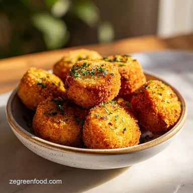 Potato Cauliflower Croquettes: 70-Minute Crispy Vegan Appetizer