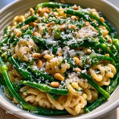 Quick Garlic Scape Pasta in 30 Minutes
