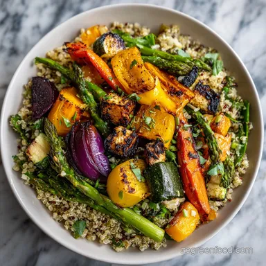 Roasted Vegetable Grain Bowls for Dinner in 30 Minutes