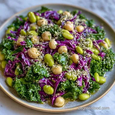 Simple Green Protein Bowl in 15 Minutes Recipe Card