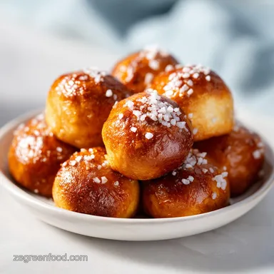 Soft Pretzel Bites in 1 Hour