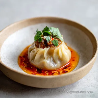Steamed Pork Dumplings with Dipping Sauce in 40 Minutes
