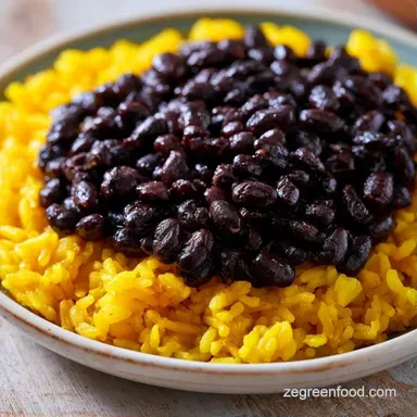 Black Bean Bowl Meal Prep Recipe Card