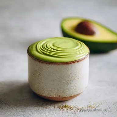 Creamy Chocolate Avocado Smoothie Vegan in 5 Min Recipe Card